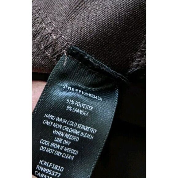 Anthropologie X Sanctuary Brown Faux Suede High Rise Pull On Pants Large - Picture 13 of 15